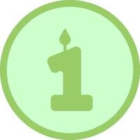 Age Number Icon Design vector