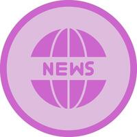 News Website Icon Design vector