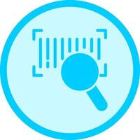 Barcode Database Icon Design vector
