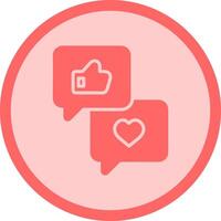 User Feedback Icon Design vector