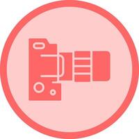 DSLR Essentials Icon Design vector