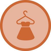 Dressing Up Icon Design vector