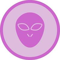 Alien Icon Design vector