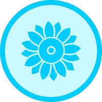 Floral Arrangement Icon Design vector