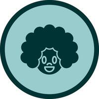 Clown Face Icon Design vector