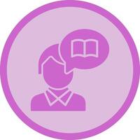 Storytelling Icon Design vector