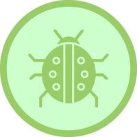 Lady Beetle Icon Design vector