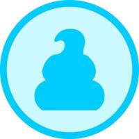 Pile of Poo Icon Design vector