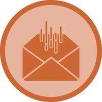 Mail Sorting Icon Design vector