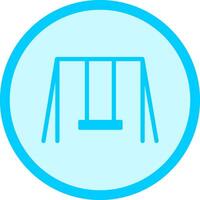 Swing Time Icon Design vector