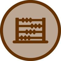 Abacus Icon Design vector