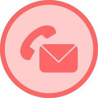 Support Email Icon Design vector