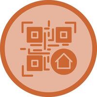 QR Code Menu Icon Design vector
