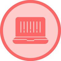 Barcode Reader App Icon Design vector