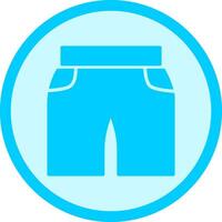 Shorts Icon Design vector