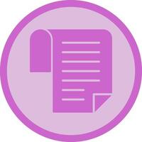 Document Icon Design vector