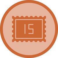 Postage Due Icon Design vector