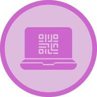 QR Code Scanner App Icon Design vector
