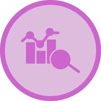 Data Analytics Icon Design vector