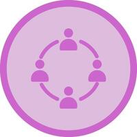 Supportive Community Icon Design vector