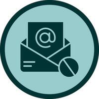 Junk Mail Icon Design vector