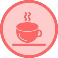 Hot Beverage Icon Design vector