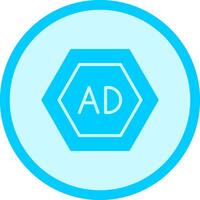 Ad Blocker Icon Design vector