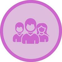 Group Photo Icon Design vector