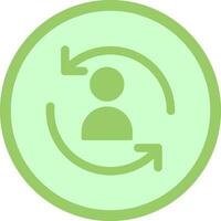 Retargeting Icon Design vector