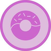 Doughnut Icon Design vector