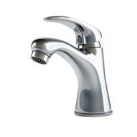 Chrome Faucet with Single Handle png