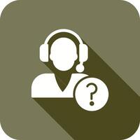 Help Request Icon Design vector