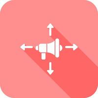 Ad Campaign Icon Design vector