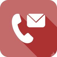 Contact Us Icon Design vector