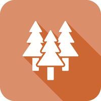 Evergreen Tree Icon Design vector
