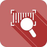 Barcode Database Icon Design vector