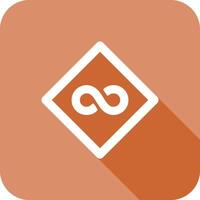 Infinity Sign Icon Design vector
