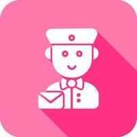 Mail Carrier Icon Design vector