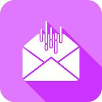 Mail Sorting Icon Design vector