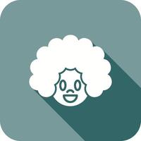 Clown Face Icon Design vector
