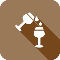 Wine Sip Icon Design vector
