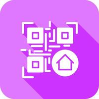 QR Code Menu Icon Design vector