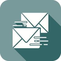 Sent Mail Icon Design vector