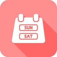 Weekend Getaway Icon Design vector