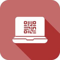QR Code Scanner App Icon Design vector