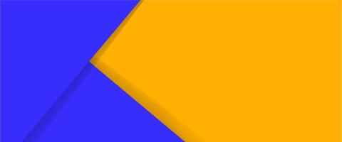 Blue and yellow simple background abstract vector