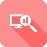 Data Research Icon Design vector