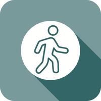 Person Walking Icon Design vector