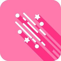 Party Streamers Icon Design vector