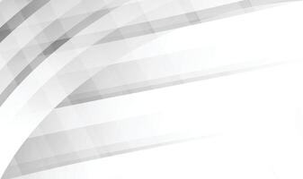 Abstract technology white and gray color modern background design, White geometric texture vector